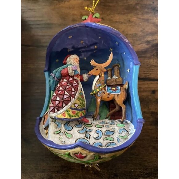 Danbury Mint 2007 "Up On The Rooftop" Annual Ornament by Jim Shore - Picture 2 of 6